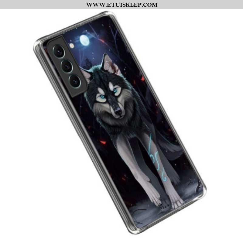 Etui do Samsung Galaxy S23 5G Graficzny Wilk